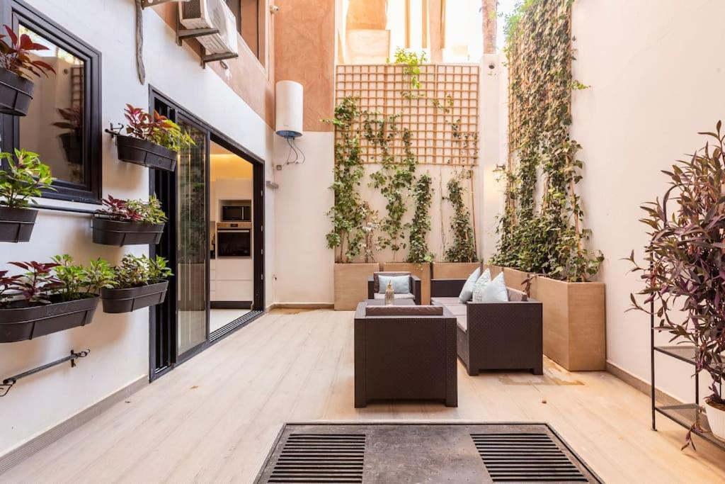 Apartament Loft Duplex Familial 200M2 Neuf - Centre Gueliz Marrakesz Zewnętrze zdjęcie